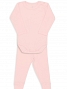 CONJUNTO BODY CANELADO ROSA BB 088004 TAMANHO RN- DEDEKA