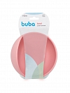 BOWL EM SILICONE COM VENTOSA ROSA BUBA 15634