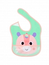 BABADOR COM BOLSO BUBAZOO UNICORNIO BUBA 17076